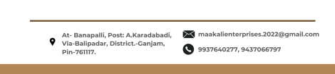 Maa Kali Enterprises Footer